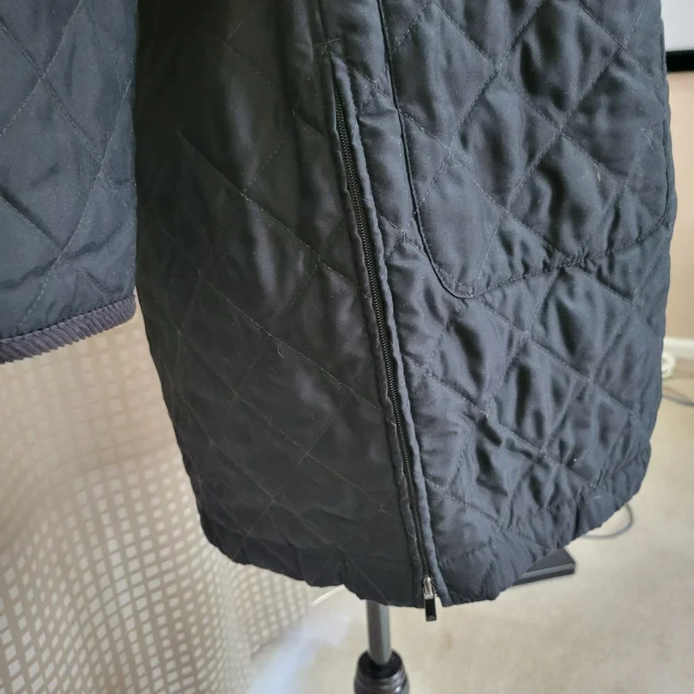 Lauren Jeans Co. Quilted Mid-Length Jacket - Size PM - Picture 12 of 14
